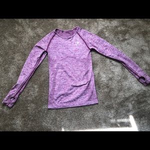Gymshark dry seamless pink long sleeve xs